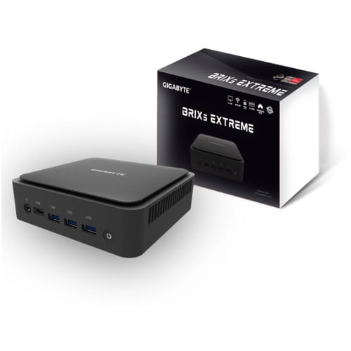 Gigabyte Brix extreme Noir Socket FP6 Haut-parleurs intégrés 5700U 1,8 GHz (GB-BER7HS-5700) — image 4