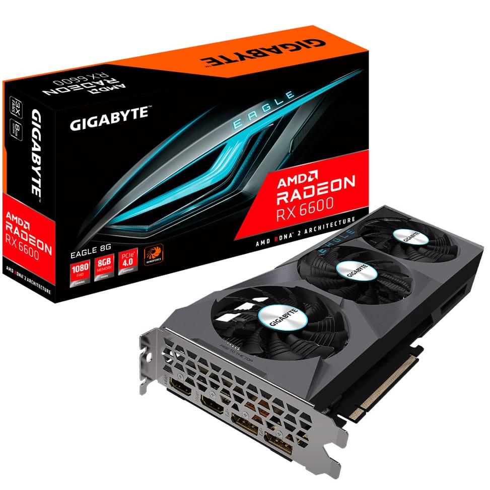 Gigabyte Radeon RX 6600 EAGLE 8G AMD 8 Go GDDR6 (GV-R66EAGLE-8GD) — image 8