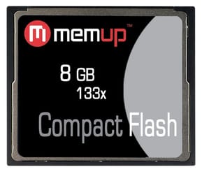 Carte CF Compact Flash 133X - Memup