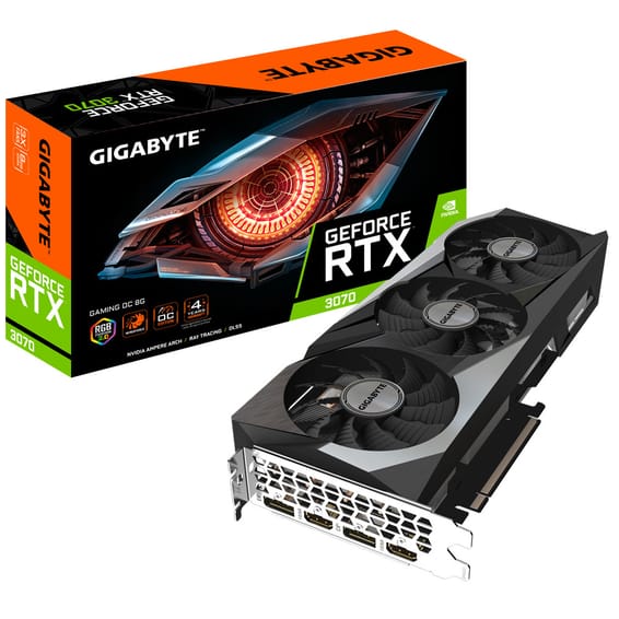 Gigabyte GeForce RTX 3070 GAMING OC 8G (rev. 2.0) NVIDIA 8 Go GDDR6 (GV-N3070GAMING OC-8GD 2.0)