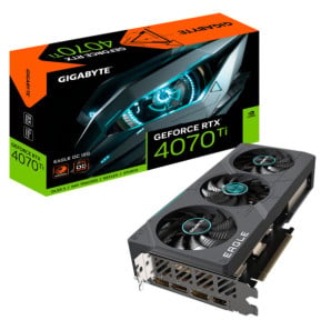 Gigabyte GeForce RTX 4070 Ti EAGLE OC 12G (rev. 2.0) NVIDIA 12 Go GDDR6X (GV-N407TEAGLE OC-12GD 2.0)