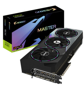 Gigabyte AORUS GeForce RTX 4080 MASTER NVIDIA 16 Go GDDR6X (GV-N4080AORUS M-16GD)