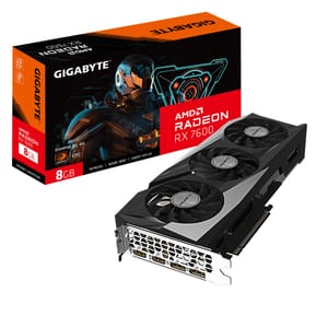 Gigabyte Radeon RX 7600 GAMING OC 8G AMD 8 Go GDDR6 (GV-R76GAMING OC-8GD)