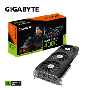 Gigabyte GeForce RTX­­ 4060 GAMING OC 8G NVIDIA GeForce RTX­ 4060 8 Go GDDR6 (GV-N4060GAMING OC-8GD)