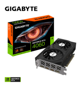 Gigabyte GeForce RTX 4060 WINDFORCE OC 8G NVIDIA 8 Go GDDR6 (GV-N4060WF2OC-8GD)