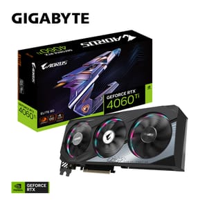Gigabyte AORUS GeForce RTX 4060 Ti ELITE 8G NVIDIA 8 Go GDDR6 (GV-N406TAORUS E-8GD) — image 2