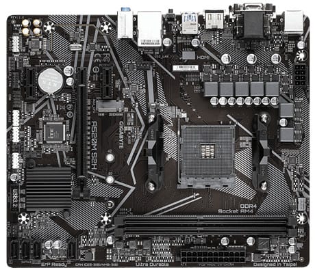 Gigabyte A520M S2H carte mère Emplacement AM4 micro ATX (A520M S2H) — image 2