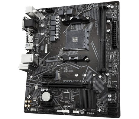 Gigabyte A520M S2H carte mère Emplacement AM4 micro ATX (A520M S2H) — image 4
