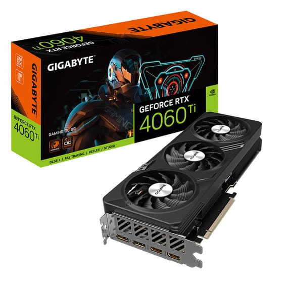Gigabyte GeForce RTX 4060 Ti GAMING OC 8G NVIDIA GeForce RTX 4060 Ti 8 Go GDDR6 (GV-N406TGAMING OC-8GD)