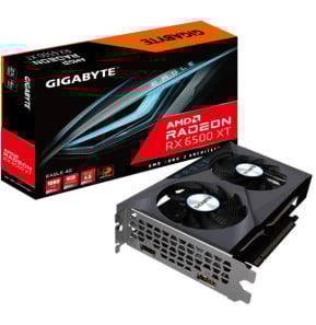 Gigabyte Radeon RX 6500 XT EAGLE 4G AMD 4 Go GDDR6 (GVR65XTE-00-10)