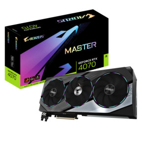 Gigabyte AORUS GeForce RTX 4070 MASTER 12G NVIDIA 12 Go GDDR6X (GV-N4070AORUS M-12GD)