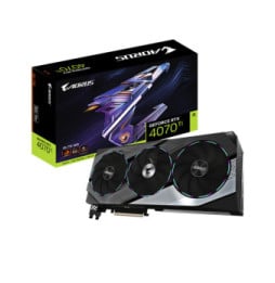 Gigabyte AORUS GeForce RTX 4070 Ti ELITE 12G NVIDIA 12 Go GDDR6X (GV-N407TAORUS E-12GD)