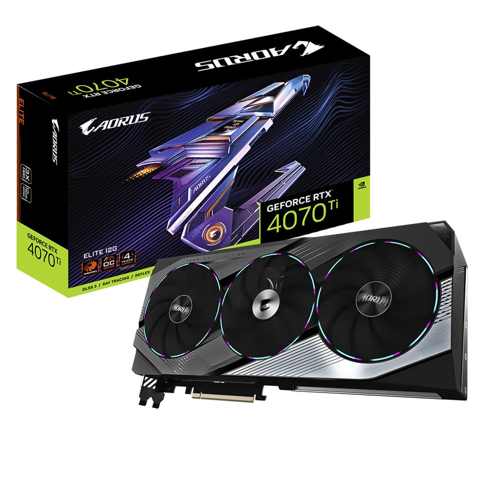 Gigabyte AORUS GeForce RTX 4070 Ti ELITE 12G NVIDIA 12 Go GDDR6X (GV-N407TAORUS E-12GD) — image 9