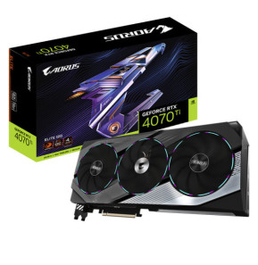 Gigabyte AORUS GeForce RTX 4070 Ti ELITE 12G NVIDIA 12 Go GDDR6X (GV-N407TAORUS E-12GD)