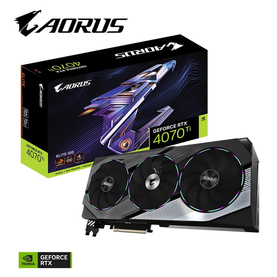 Gigabyte AORUS GeForce RTX 4070 Ti ELITE 12G NVIDIA 12 Go GDDR6X (GV-N407TAORUS E-12GD) — image 10