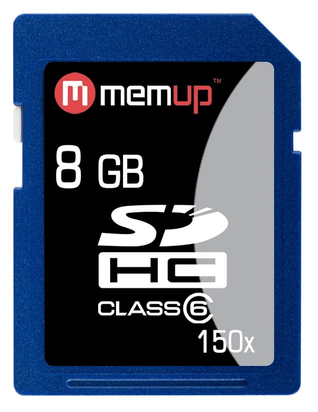 Carte SD HC 8 GB High Speed 150X Memup iris ma Maroc Carte SD HC 8 GB High Speed 150X Memup iris ma Maroc
