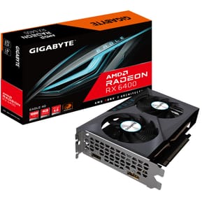 Gigabyte Radeon RX 6400 EAGLE 4G AMD 4 Go GDDR6 (GV-R64EAGLE-4GD)