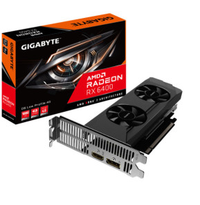 Gigabyte Radeon RX 6400 D6 LOW AMD 4 Go GDDR6 (GV-R64D6-4GL)
