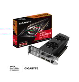 Gigabyte Radeon RX 6400 D6 LOW AMD 4 Go GDDR6 (GV-R64D6-4GL)