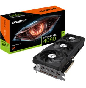 Gigabyte GV-N4080WF3-16GD carte graphique NVIDIA GeForce RTX 4080 16 Go GDDR6X (GV-N4080WF3-16GD)