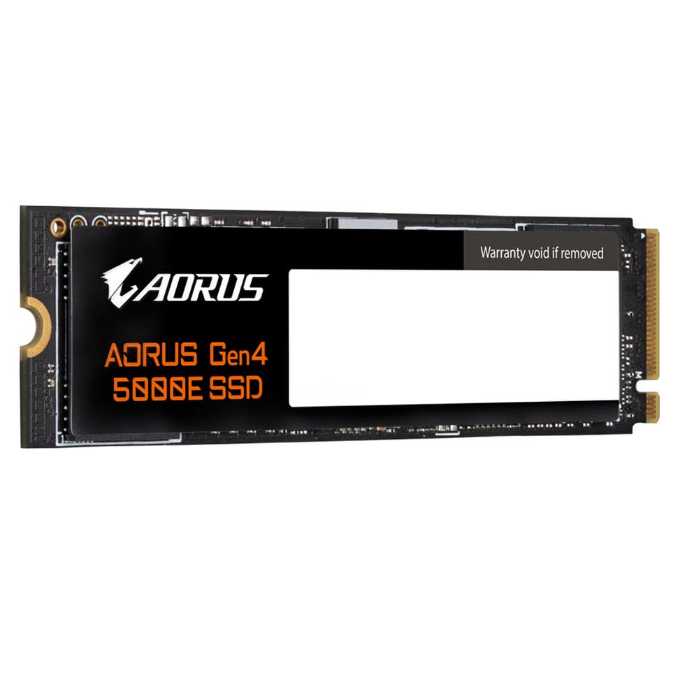 Gigabyte AORUS Gen4 5000E M.2 1,02 To PCI Express 4.0 3D TLC NAND NVMe (AG450E1024-G) — image 2