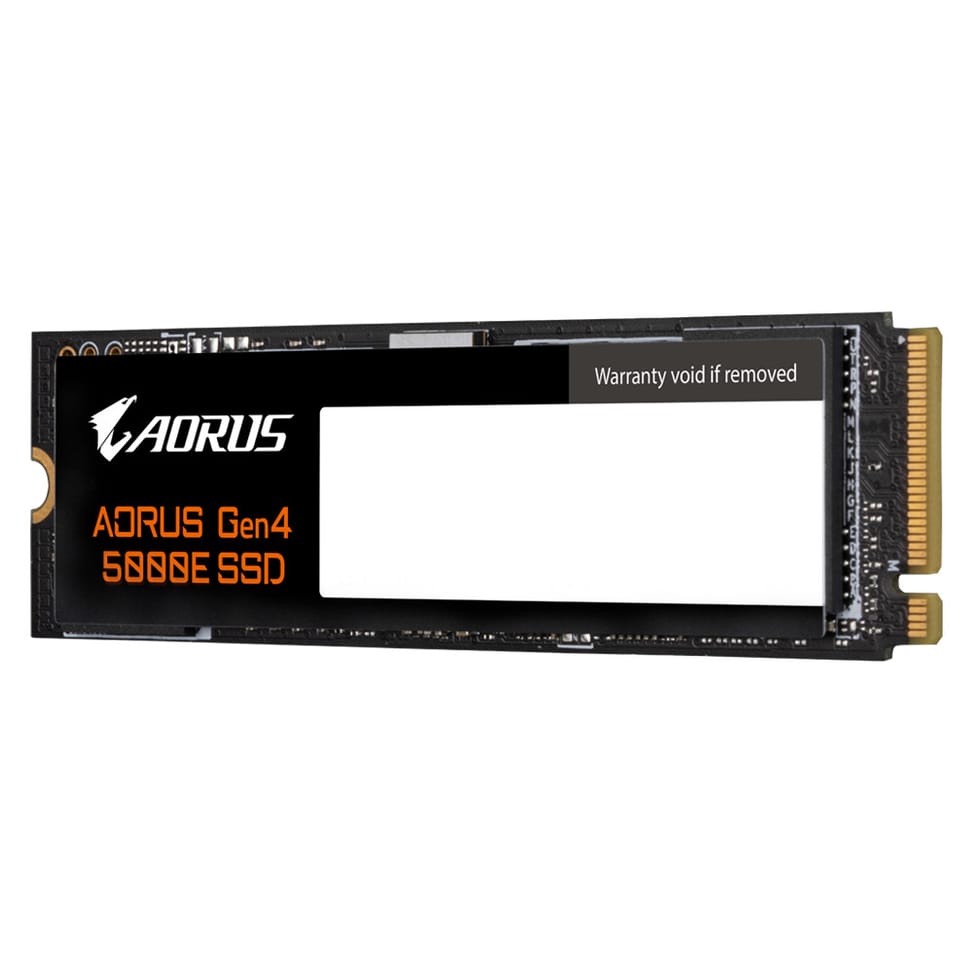 Gigabyte AORUS Gen4 5000E M.2 1,02 To PCI Express 4.0 3D TLC NAND NVMe (AG450E1024-G) — image 4