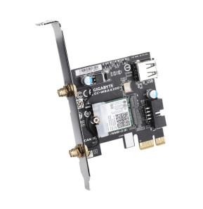 Gigabyte GC-WBAX200 carte réseau Interne WLAN / Bluetooth 2400 Mbit/s (GC-WBAX200)