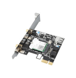 Gigabyte GC-WBAX200 carte réseau Interne WLAN / Bluetooth 2400 Mbit/s (GC-WBAX200)