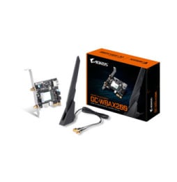 Gigabyte GC-WBAX200 carte réseau Interne WLAN / Bluetooth 2400 Mbit/s (GC-WBAX200)