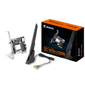 Gigabyte GC-WBAX200 carte réseau Interne WLAN / Bluetooth 2400 Mbit/s (GC-WBAX200)
