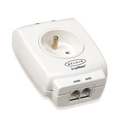 MasterCube Belkin SurgeMaster série Home (1 prise secteur + 1 prise téléphone)