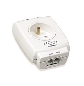 MasterCube Belkin SurgeMaster série Home (1 prise secteur + 1 prise téléphone)