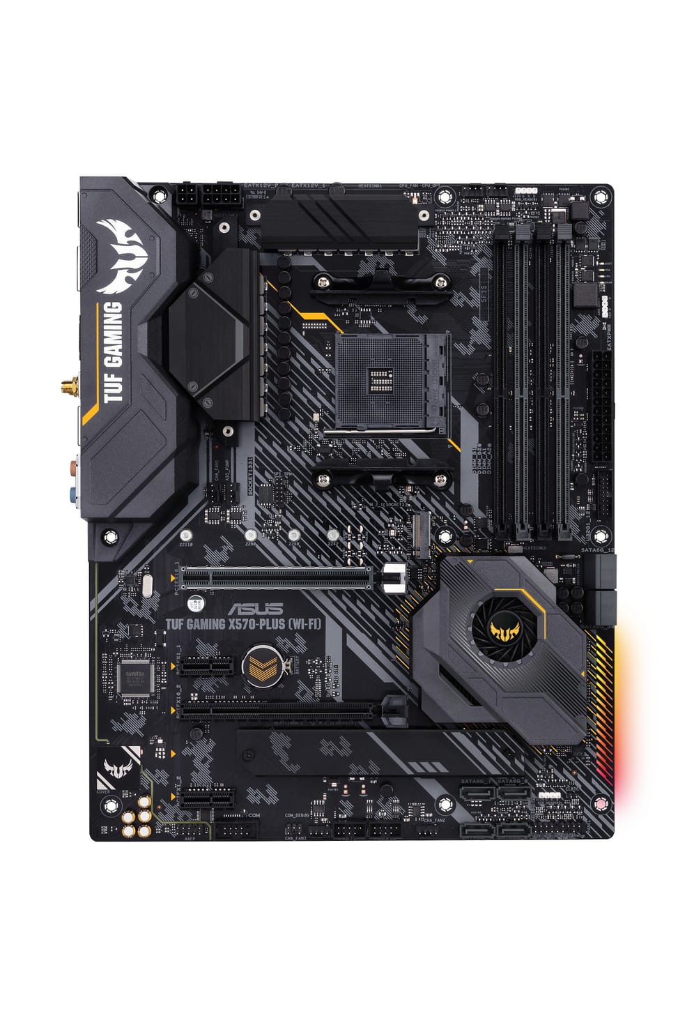 ASUS TUF GAMING X570-PLUS (WI-FI) AMD X570 Emplacement AM4 ATX (90MB1170-M0EAY0) — image 1
