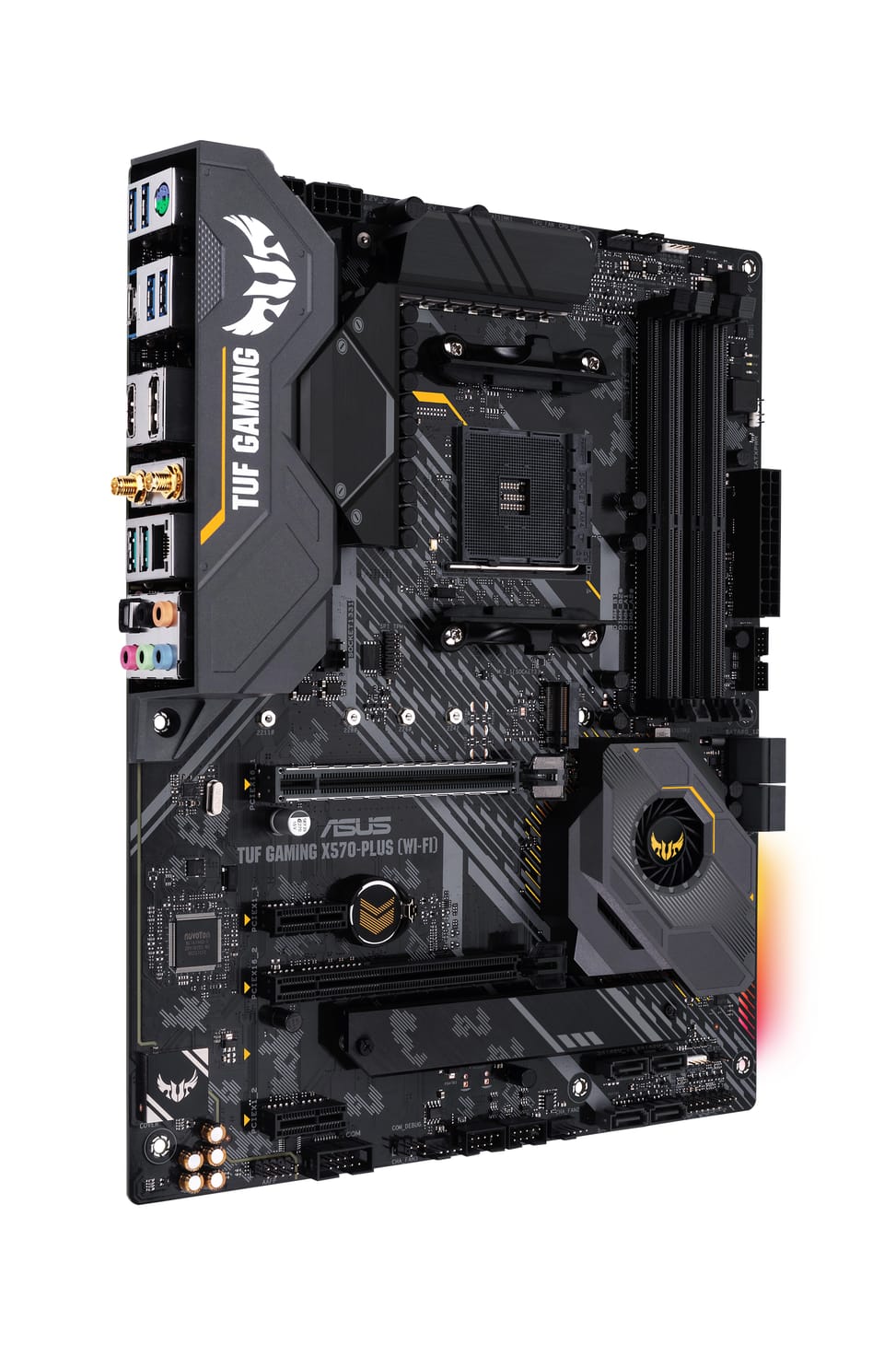 ASUS TUF GAMING X570-PLUS (WI-FI) AMD X570 Emplacement AM4 ATX (90MB1170-M0EAY0) — image 2