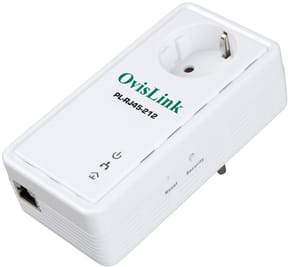 Ovislink PL-DUO212 - Pack de 2 adaptateurs CPL 200 Mbps.