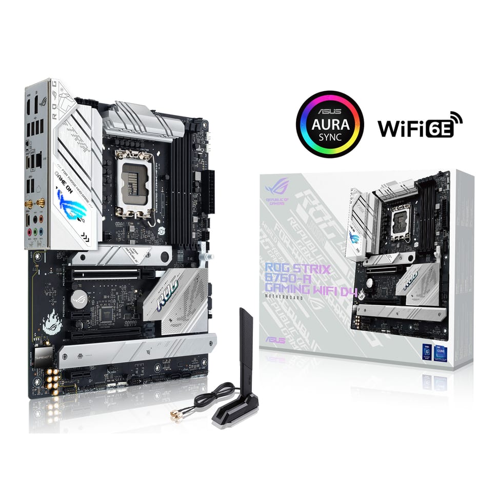 ASUS ROG STRIX B760-A GAMING WIFI D4 Intel B760 LGA 1700 ATX (90MB1DD0-M0EAY0) — image 4