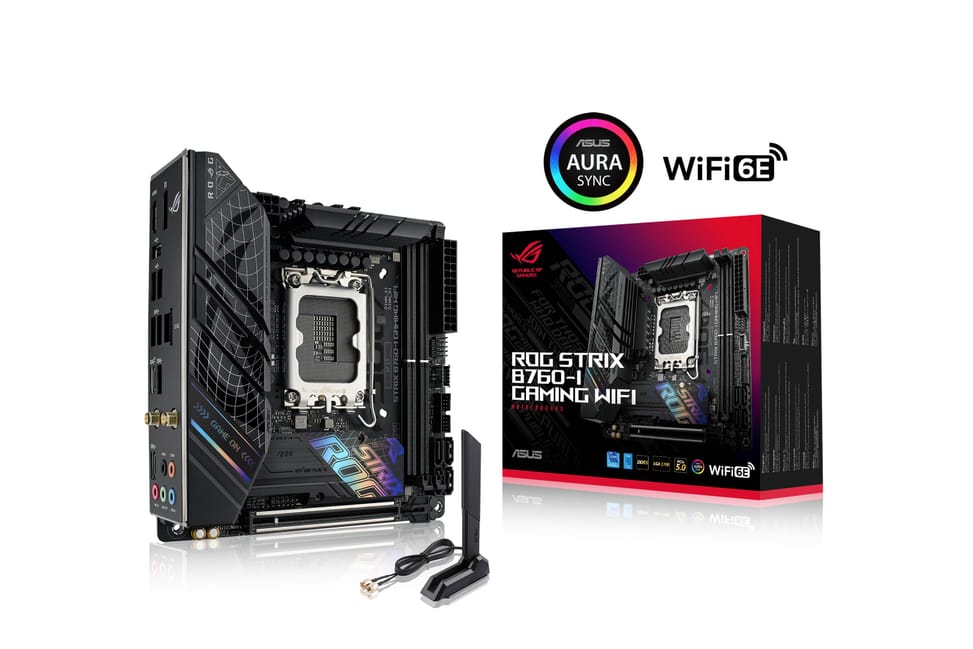 ASUS ROG STRIX B760-I GAMING WIFI Intel B760 LGA 1700 mini ITX (90MB1D90-M0EAY0) — image 2