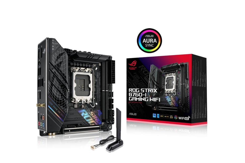 ASUS ROG STRIX B760-I GAMING WIFI Intel B760 LGA 1700 mini ITX (90MB1D90-M0EAY0) — image 3