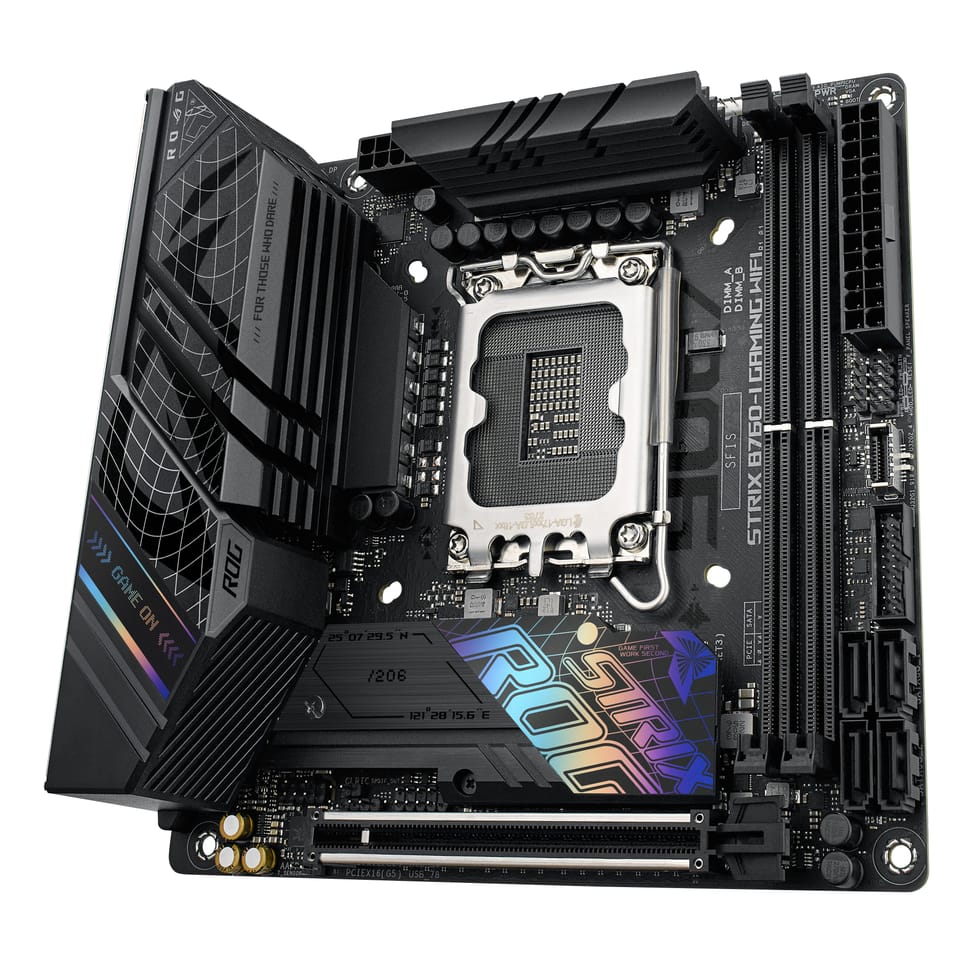 ASUS ROG STRIX B760-I GAMING WIFI Intel B760 LGA 1700 mini ITX (90MB1D90-M0EAY0) — image 8