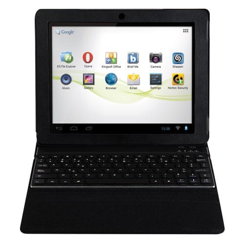 Etui de protection avec Clavier Bluetooth aluminium pour tablette — image 2