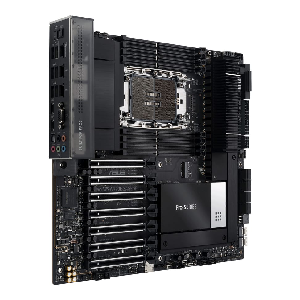 ASUS PRO WS W790E-SAGE SE Intel W790 LGA 4677 (Socket E) EEB (90MB1C20-M0EAY0) — image 4