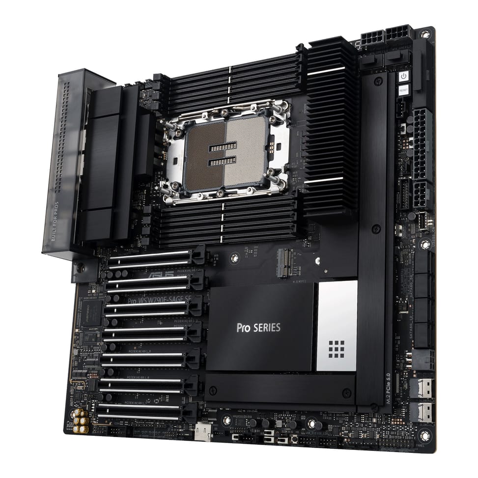 ASUS PRO WS W790E-SAGE SE Intel W790 LGA 4677 (Socket E) EEB (90MB1C20-M0EAY0) — image 6