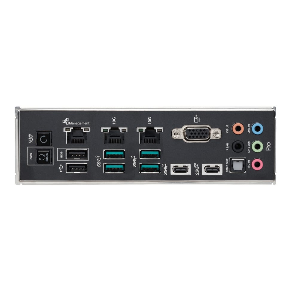 ASUS PRO WS W790E-SAGE SE Intel W790 LGA 4677 (Socket E) EEB (90MB1C20-M0EAY0) — image 8