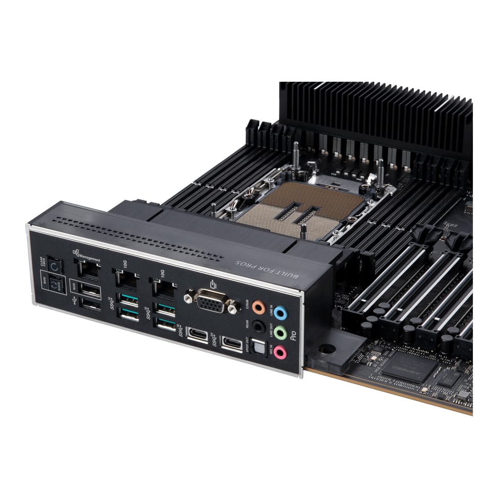 ASUS PRO WS W790E-SAGE SE Intel W790 LGA 4677 (Socket E) EEB (90MB1C20-M0EAY0) — image 9