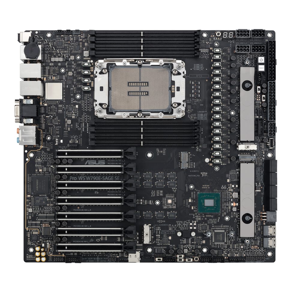ASUS PRO WS W790E-SAGE SE Intel W790 LGA 4677 (Socket E) EEB (90MB1C20-M0EAY0) — image 10