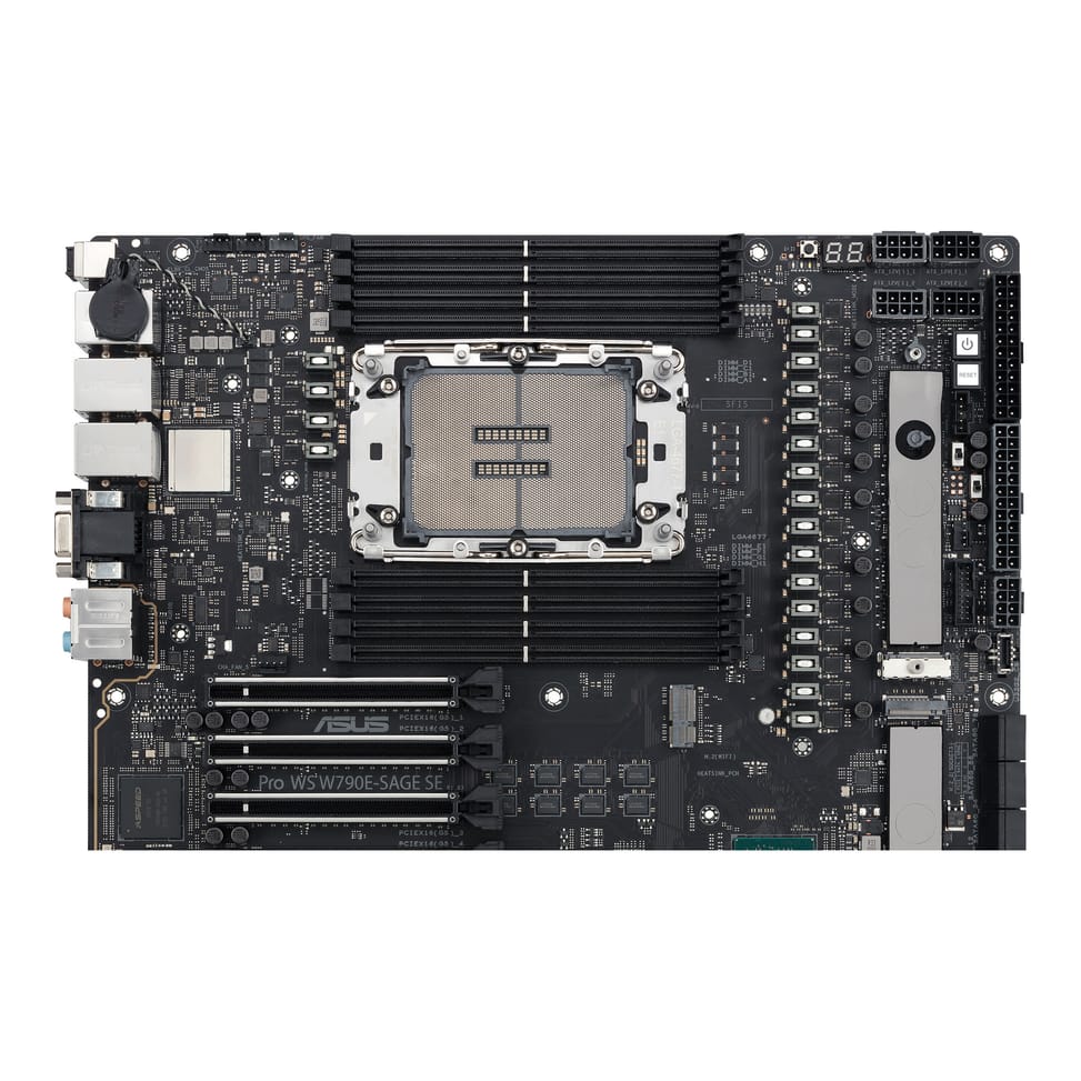 ASUS PRO WS W790E-SAGE SE Intel W790 LGA 4677 (Socket E) EEB (90MB1C20-M0EAY0) — image 11
