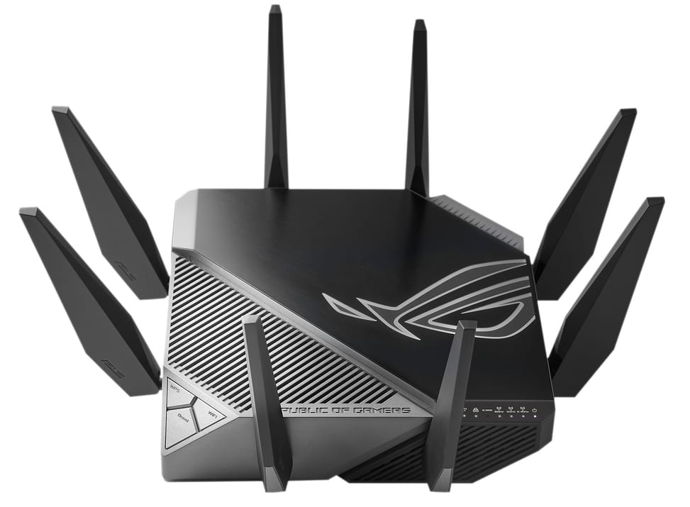 ASUS GT-AXE11000 routeur sans fil Gigabit Ethernet Tri-bande (2,4 GHz / 5 GHz / 6 GHz) Noir (90IG06E0-MO1R00) — image 1