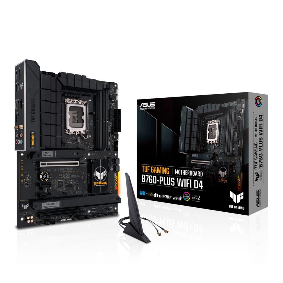 ASUS TUF GAMING B760-PLUS WIFI D4 Intel B760 LGA 1700 ATX (90MB1DF0-M0EAY0) — image 1