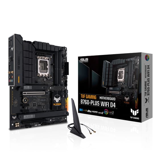 ASUS TUF GAMING B760-PLUS WIFI D4 Intel B760 LGA 1700 ATX (90MB1DF0-M0EAY0)