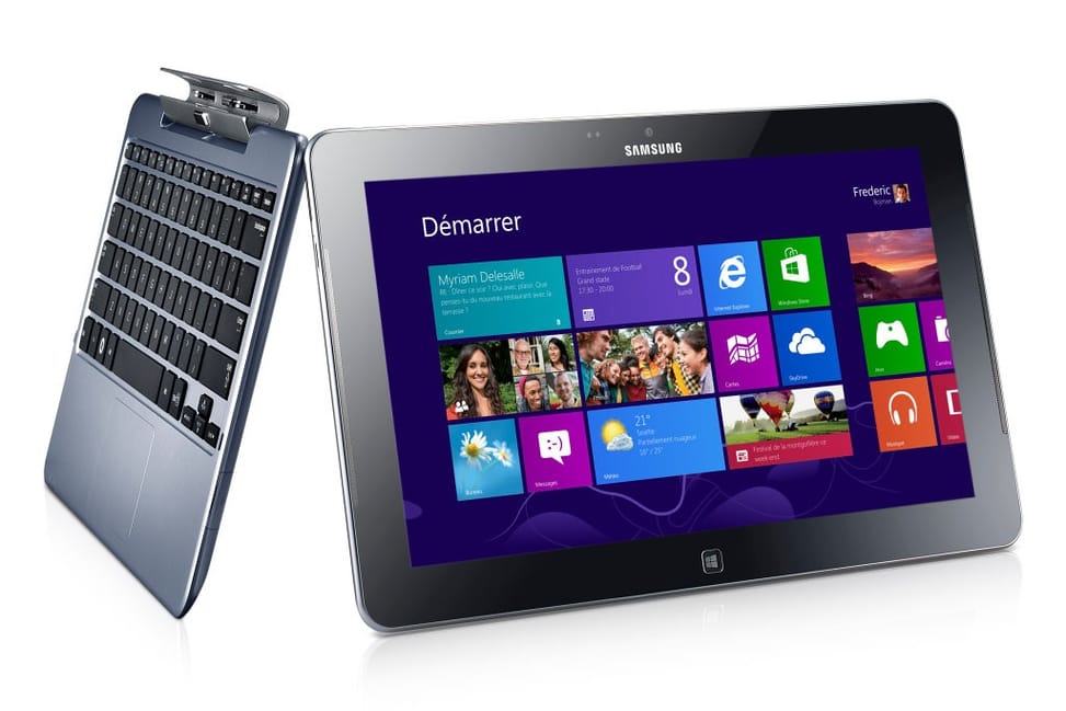 Tablette Convertible Samsung ATIV Smart PC 11,6" (XE500T1C-A02MA) — image 2